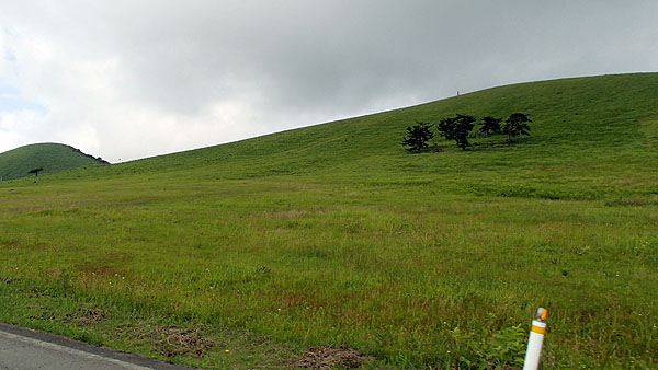緑色の丘がとても美しいです